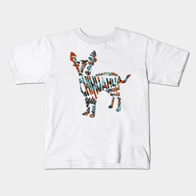 Chihuahua Kids T-Shirt by inspirowl